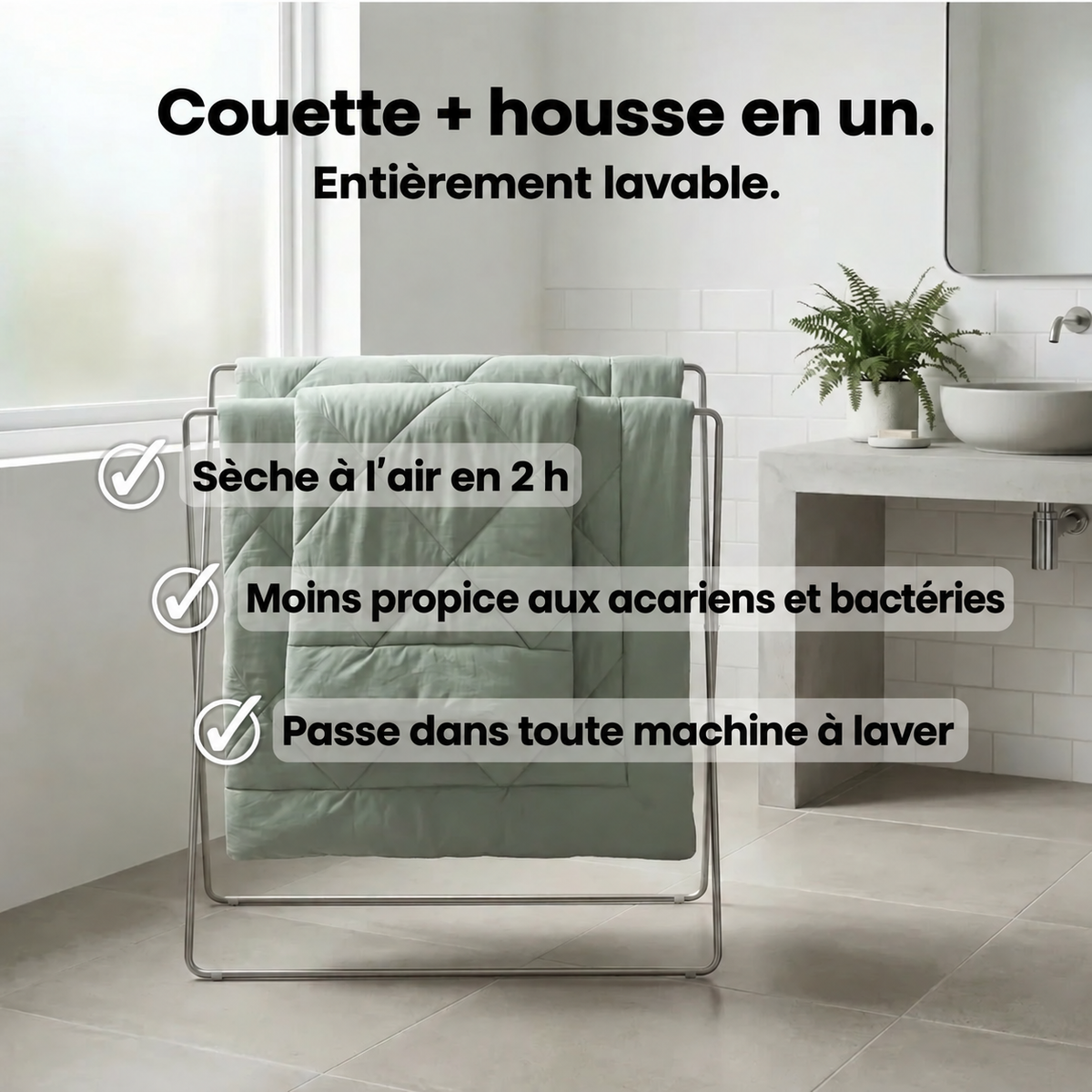 Couette EasyRest™ 2 en 1