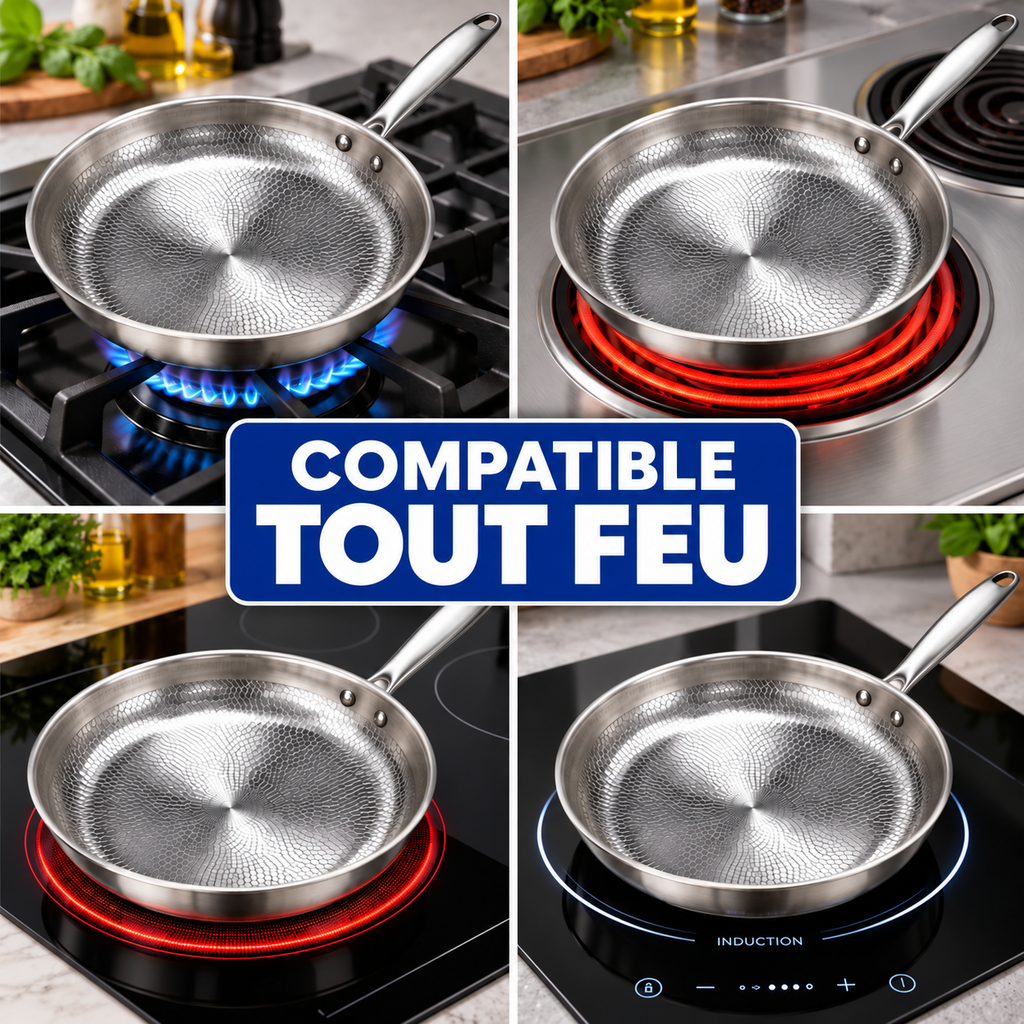 Titanesque™ - La poêle en titane sans revêtement toxique
